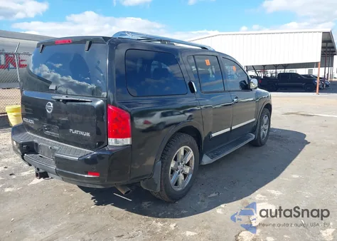 2013 Nissan Armada Platinum из США, поврежденный, VIN 5N1AA0NC9DN611900